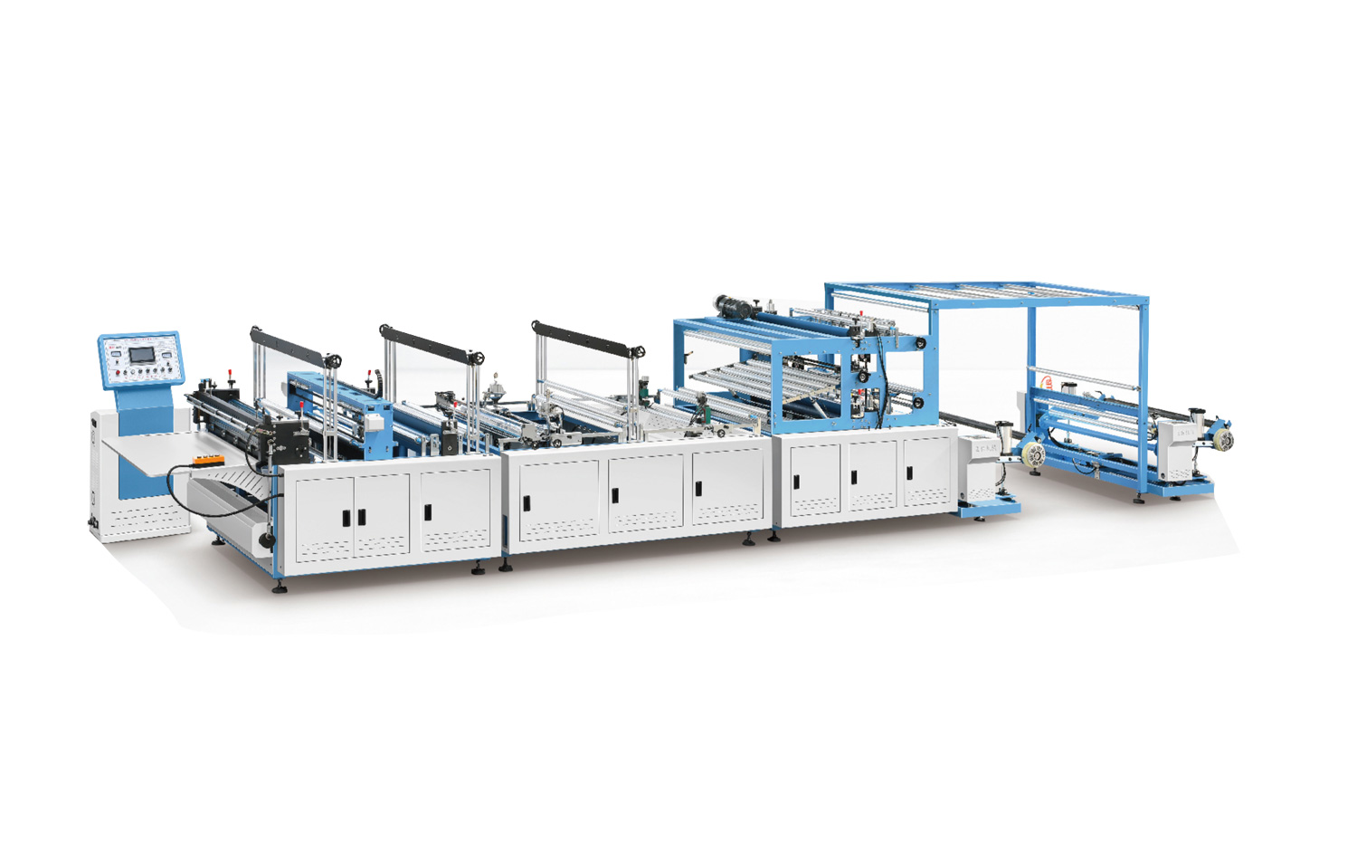 ZXL-1300雙放料無紡布制袋機(jī)(香蕉套袋、衛(wèi)浴潔具套袋、沙發(fā)套袋)